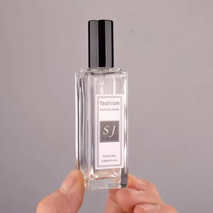 Vaporisateur de voyage rectangulaire 3ml 5ml 10ml 15ml 20ml 30ml Bouteilles d'atomiseur rechargeables Bouchon à vis Bouteille en verre vide pour sérigraphie - Product Image 2