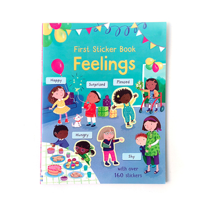 Bán Chạy Nhất Trẻ Em Của Cuốn Sách In Ấn Giáo Dục Khác Đồ Chơi Tùy Chỉnh Hình Ảnh Cuốn Sách Đầu Tiên Sticker Cuốn Sách Cảm xúc - Product Image 2