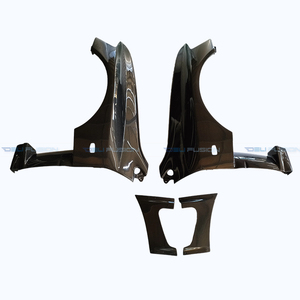 Pour Mitsubishi Lancer Evolution Evo 7 8 9 (2001-2007) – Kit carrosserie large style VRS en fibre de carbone avec ailes avant ventilées et passages de roue - Product Image 4