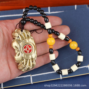 Maniglia a forma di granchio in ottone rosso Dingtong, decorazione solida da tavolo per il tè, e Simbolo del <span class=keywords><strong>Generale</strong></span> della Fortuna e della Ricchezza - Product Image 4