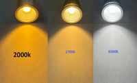 Ampoules intelligentes Benory 8w 24v 60D réflecteur Mr16 spot DALI DT8 PWM dimmable CRI95 BNLSP08CWS KNX GVS Tuya Wifi Loxone module LED