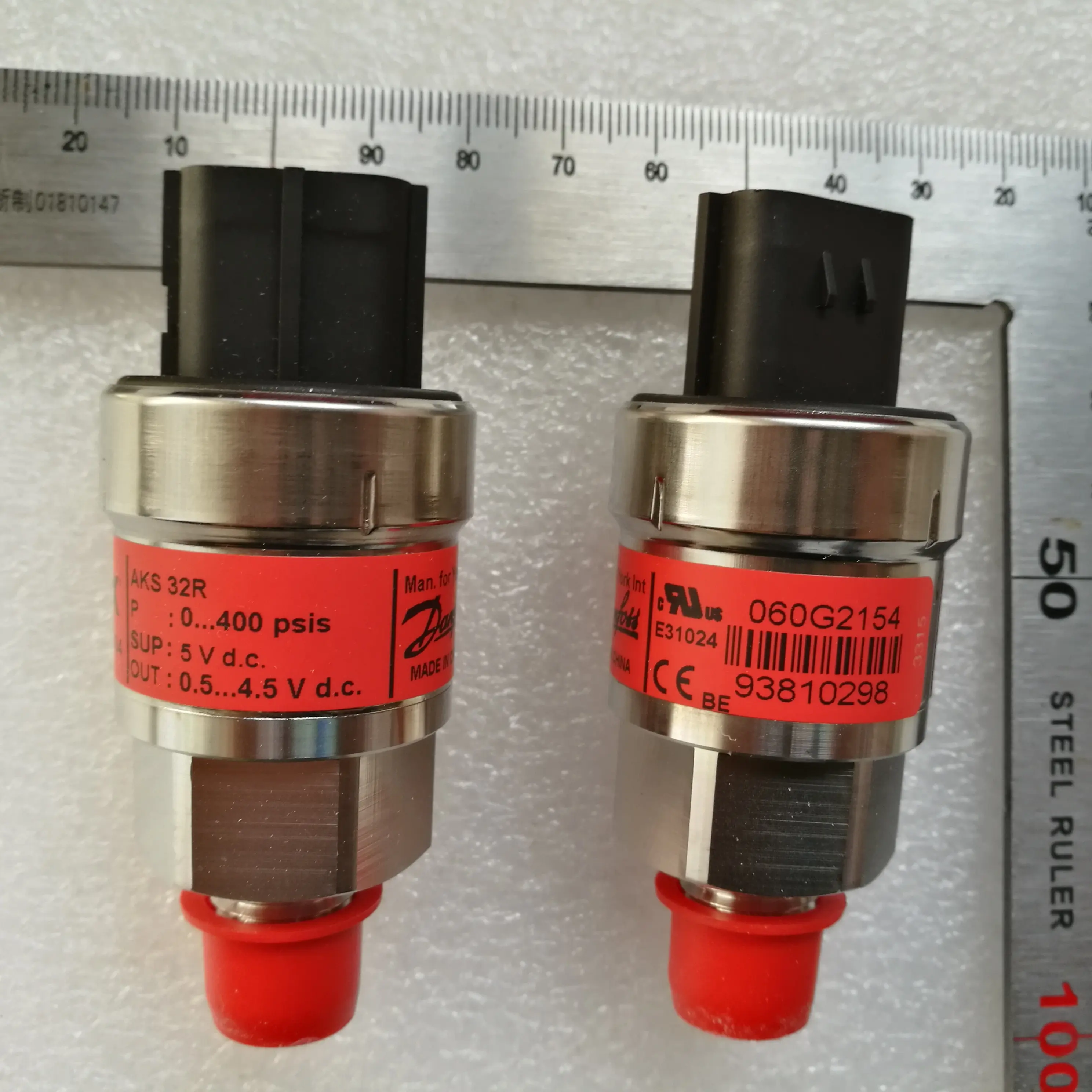 Original YK Spare Parts 025-29139-001 Transducer Pressure 0-400PSI YK Refrigeration Compressor Parts