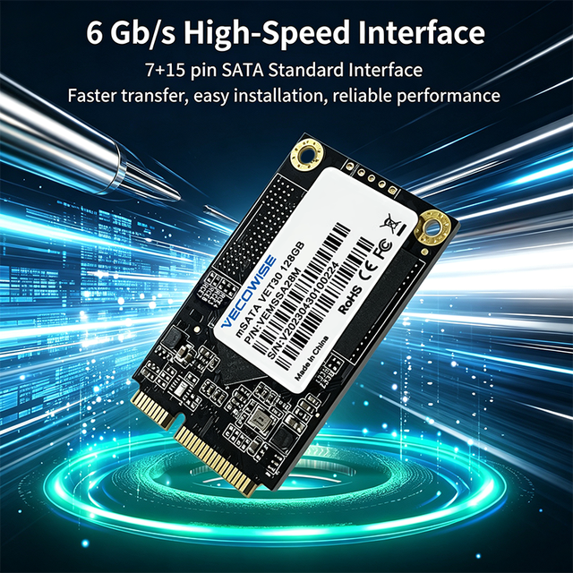 Wholesale High Stability Internal 128GB 256GB 512GB 1TB SSD MSATA SSD Solid State Dsik Hard Drive