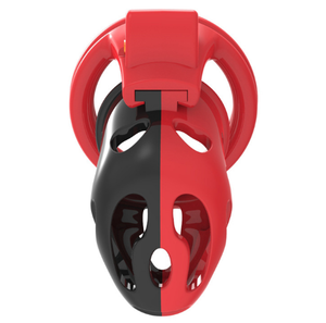 La renk yeni tasarım plastik erkek <span class=keywords><strong>cock</strong></span> kilit 4 yüzükler iffet anti-off cihazı kafes CB6000 esaret sınırlamalar SM erkekler için seks oyuncak - Product Image 3