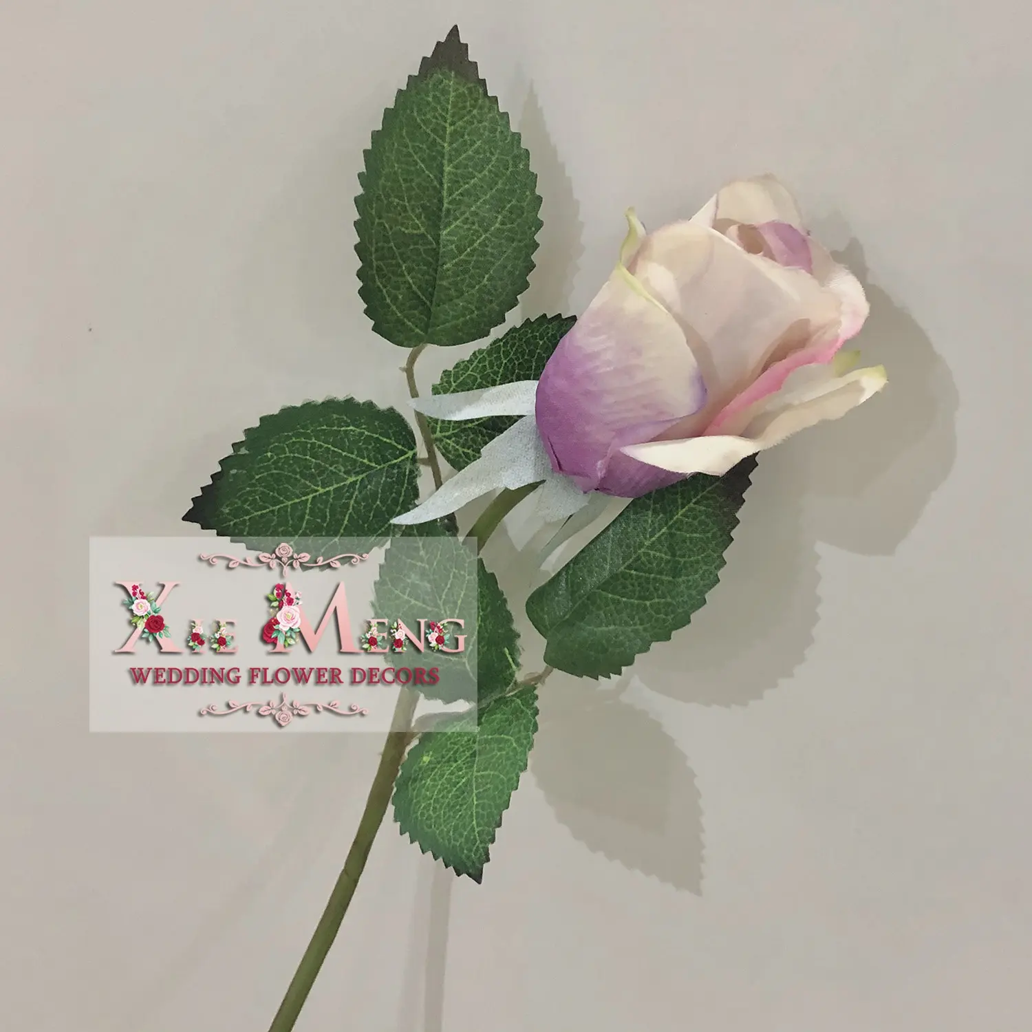 XM-LSF016-3 단일 줄기 꽃 봉 오리 핑크 보라색 결혼식 꽃 장식 이우 꽃 시장/Flore Boda Mariage Fleur