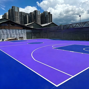 Modified Acrylic Roll Flooring <b>Pickleball</b> Tennis Court Surfaces Traction Consistent <b>Ball</b> Bounce Professional Sports Flooring - Product Image 1