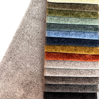Tissu d'ameublement en microfibre de velours chenille 100 % polyester, multicolore, économique, de poids moyen, pour la vente en gros de textiles de maison