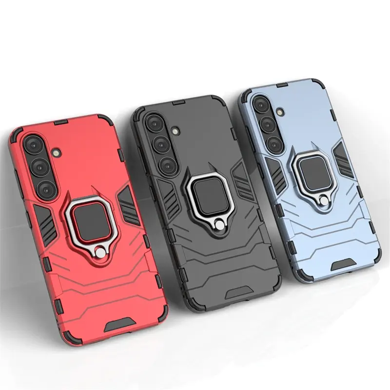 Pour Samsung Galaxy S24 housse Samsung S24 Capas antichoc pare-chocs anneau support magnétique pour Fundas Samsung S24 Plus + Ultra