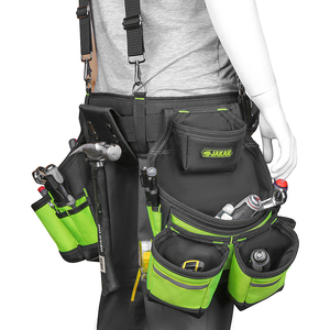 <span class=keywords><strong>Ceinture</strong></span> porte-outils professionnelle en caoutchouc robuste pour charpentiers, <span class=keywords><strong>avec</strong></span> <span class=keywords><strong>bretelles</strong></span> confortables, étanche, sangle réglable, capacité 200 lb, OEM - Product Image 5