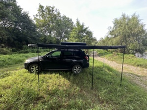 Parasol de 270 grados, carcasa de Metal, versión extendida telescópica, parasol, techo, caravana, tienda de techo de 270 grados - Product Image 2