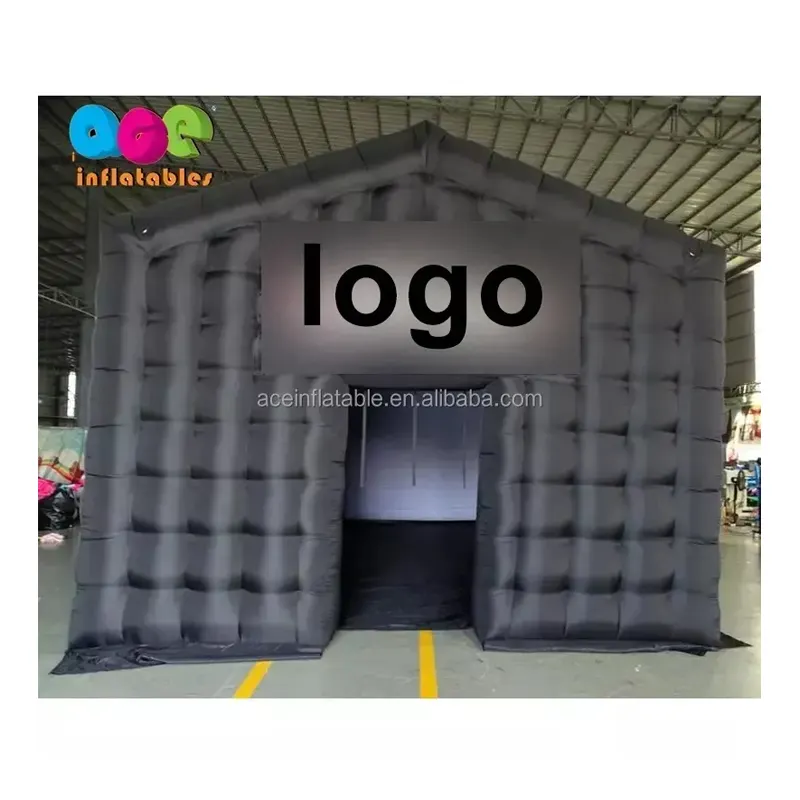 Tenda da film portatile personalizzata tenda da cubo gonfiabile-discoteca discoteca gonfiabile tenda da festa gonfiabile night club