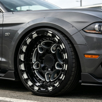 Jantes en alliage forgé personnalisées de 15, 17 et 18 pouces pour tout-terrain 4x4, jante 15X10 5x120 5x120.65 5x114.3 pour Mustang, Camaro, Corvette, Chevelle