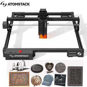 Atomstack A20 Pro V2 20 Wát Laser Cutter độ chính xác cao Máy khắc cho cá nhân quà tặng kinh doanh thẻ gỗ Laser Engraver - Product Image 1