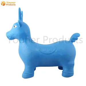 XL grande tramoggia di cervo per adulti tramoggia di cavallo gonfiabile gonfiabile giocattolo cavalcabile per bambini e adulti