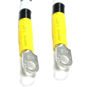 Câble de batterie 2 AWG avec bornes à anneau, robuste, homologué UL 600V 125 ° Cosses en cuivre étamé pour câblage solaire, marin, VR et automobile - Product Image 6