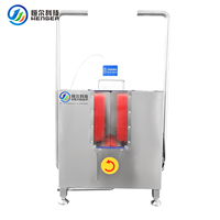 Machine à laver les bottes en acier inoxydable 304, nettoyeur de bottes automatique désinfectant pour l'atelier de production alimentaire et de boissons