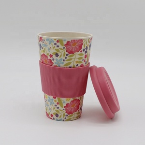Custom Eco Reusable Coffee Cup Bamboo Fiber Melamine PLA RPET Travel <strong>Mug</strong> with Lid | OEM ODM Factory Direct Wholesale - Product Image 6