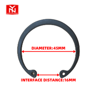 Factory New Shiyan Yunuo High Quality Diesel Engine Spare Parts Piston Pin Circlip Retaining Ring Standard Piston Rings 3920692