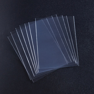 Protège-<span class=keywords><strong>cartes</strong></span> souples transparents OEM personnalisés (100 pièces/1 paquet) pour <span class=keywords><strong>cartes</strong></span> de sport, de baseball et MTG standard - Product Image 5
