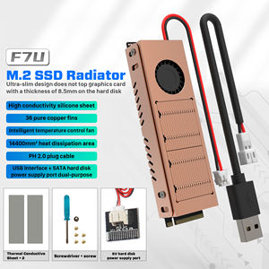 Reines Kupfer-Heizwaschbecken thermisch-leitendes Klebe-Modul für NGFF <span class=keywords><strong>M</strong></span>.2 2280 SSD Heizwaschbecken ssd-Lüfter - Product Image 3
