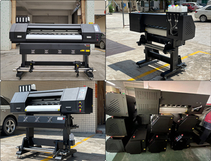 Imprimante de sublimation thermique grand format 24 pouces à solvant écologique pour photos et <span class=keywords><strong>d</strong></span>écorations, avec fonction de sublimation à bande étroite de 2 pieds - Product Image 6