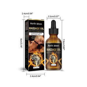 Huile de massage aux herbes pour hommes – Stimulation sexuelle et soin corporel – Épaissit, améliore l'érection et l'agrandissement - Product Image 6