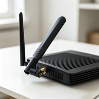 Antenne WIFI externe pliable en caoutchouc 5dBi 2.4G, 5G avec connecteur SMA mâle pour routeur