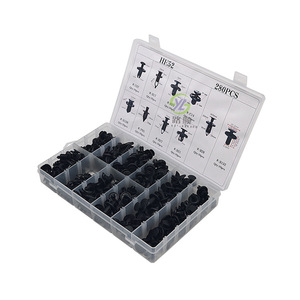 Ensemble de 280 attaches en nylon HE52 pour la réparation automobile, attaches de remplacement - Product Image 2