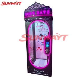 Máquina de Juegos Arcade Operada con Monedas, Máquina de Cortar Premios Rosa, Corta Tu Premio, Máquina Expendedora de Juguetes de Regalo - Product Image 5