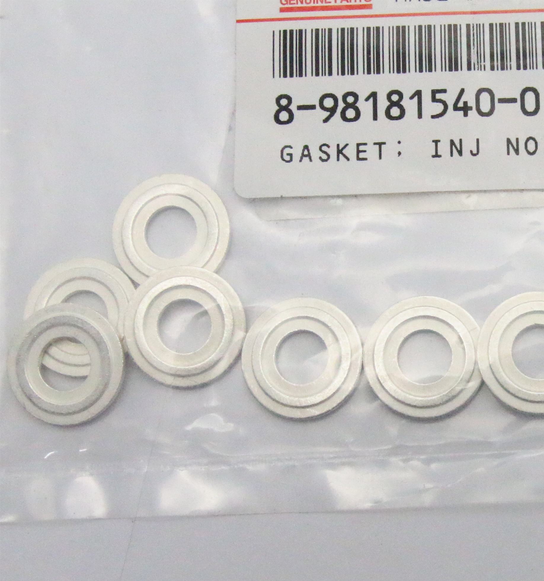 Genuine ISUZU Injection Nozzle Gasket 8981815400 for Repair