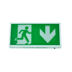 Panneau double face en forme humaine, panneau lumineux LED pour sortie de secours, utilisé pour la signalisation de sécurité intérieure - Product Image 4