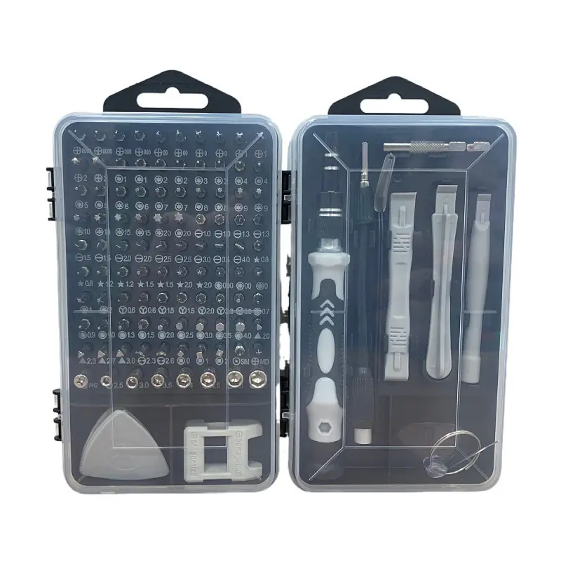Factory hot sell 115-in-1 screwdriver set full set of mobile phone repair tools screw batch set