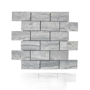 BOTON STONE Nuevo diseño Jade Madera Mosaico Azulejo Cocina con Backsplash Peel and Stick - Product Image 2