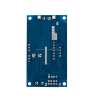 Modul Catu Daya Konverter DC-DC XL4015 5A 75W, Modul Step-Down yang Dapat Disesuaikan dengan Layar LED Voltmeter