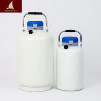 Réservoirs cryogéniques 2L/3L/6L/10L/15L/20L/30L/50L Contenants d'azote liquide Bonne isolation Épaisseur de paroi de 5,7 mm GOLDEN SAIL GAS