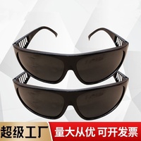 Lunettes de protection pour soudeurs, montées sur la tête, avec écran plat, protection du travail, garantie 1 an