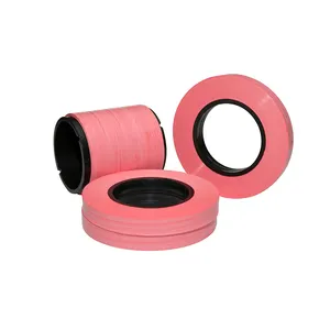 0.076mm Thickness Pink High Density PTFE Insulation Film Ptfe Cable Wrap Tape