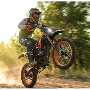 Vélo électrique tout-terrain Easy Ride 4500W avec moteur central sans balais, batterie au lithium 60V, freins hydrauliques, <span class=keywords><strong>pneus</strong></span> larges, vitesse maximale de 50 MPH - X1 Spark M - Product Image 1