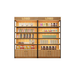 Exhibidor Resistente de Múltiples Niveles con Estantes Ajustables para Exhibición en Boutiques, Comercios Minoristas y Librerías - Product Image 1