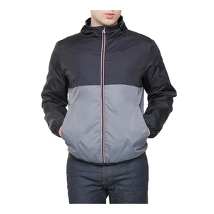 Custom Men's Winter Windbreaker <b>Jacket</b> <b>Zip</b>-<b>Up</b> Waterproof Stand Collar High Street Running Golf Mountain Biking Hood Lightweight - Product Image 1