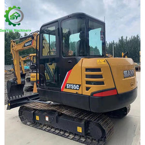 98% nuevo SANY SY 55C excavadora usada China Original Sany SY 55C Mini excavadora sobre orugas - Product Image 2