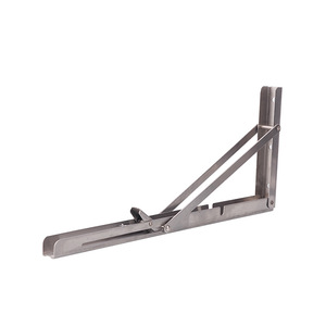 Support de panneau superposé en acier inoxydable comparé au support triangulaire - Product Image 4