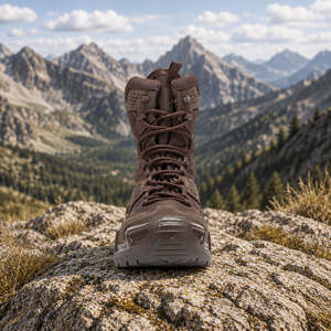 Elkland Durable Mens Utility Boots <b>Waterproof</b> Breathable Mesh TPU Upper Lace Up Outdoor <b>Shoes</b> for Hiking Use - Product Image 6