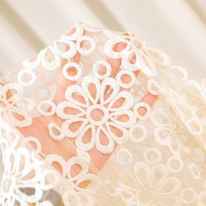 <strong>Wholesale</strong> <strong>Soft</strong> <strong>Lace</strong> <strong>Fabric</strong> Rhinestone Flat Embroidery Mesh <strong>Lace</strong> <strong>Fabric</strong> No Reviews yet - Product Image 3