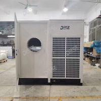 Unité de refroidissement industrielle portable à air frais avec conduit pour applications en tente, événementielle, en usine, en entrepôt et en atelier