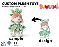 Poupée en peluche personnalisée, jouet en peluche doux et mignon en forme de fée pour la décoration de la maison, cadeau promotionnel, OEM ODM, poupée en peluche personnalisée