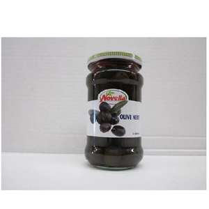 Aceitunas Negras Peladas en Salmuera Premium en Lata, Novella, 314 ml x 12 Unidades - Product Image 1