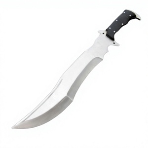 Couteau Bowie de chasse personnalisé fait main avec lame en acier inoxydable et manche en bois, fourreau en cuir, OEM par Knives Maker - Product Image 2