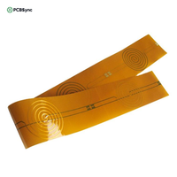 Circuit imprimé flexible en polyimide pour souris d'ordinateur, fabricant personnalisé OEM ODM