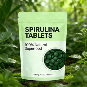 مكمل غذائي من السبيرولينا قابل للتخصيص، أقراص سبيرولينا وكلوريلا وأقراص سبيرولينا - Product Image 4